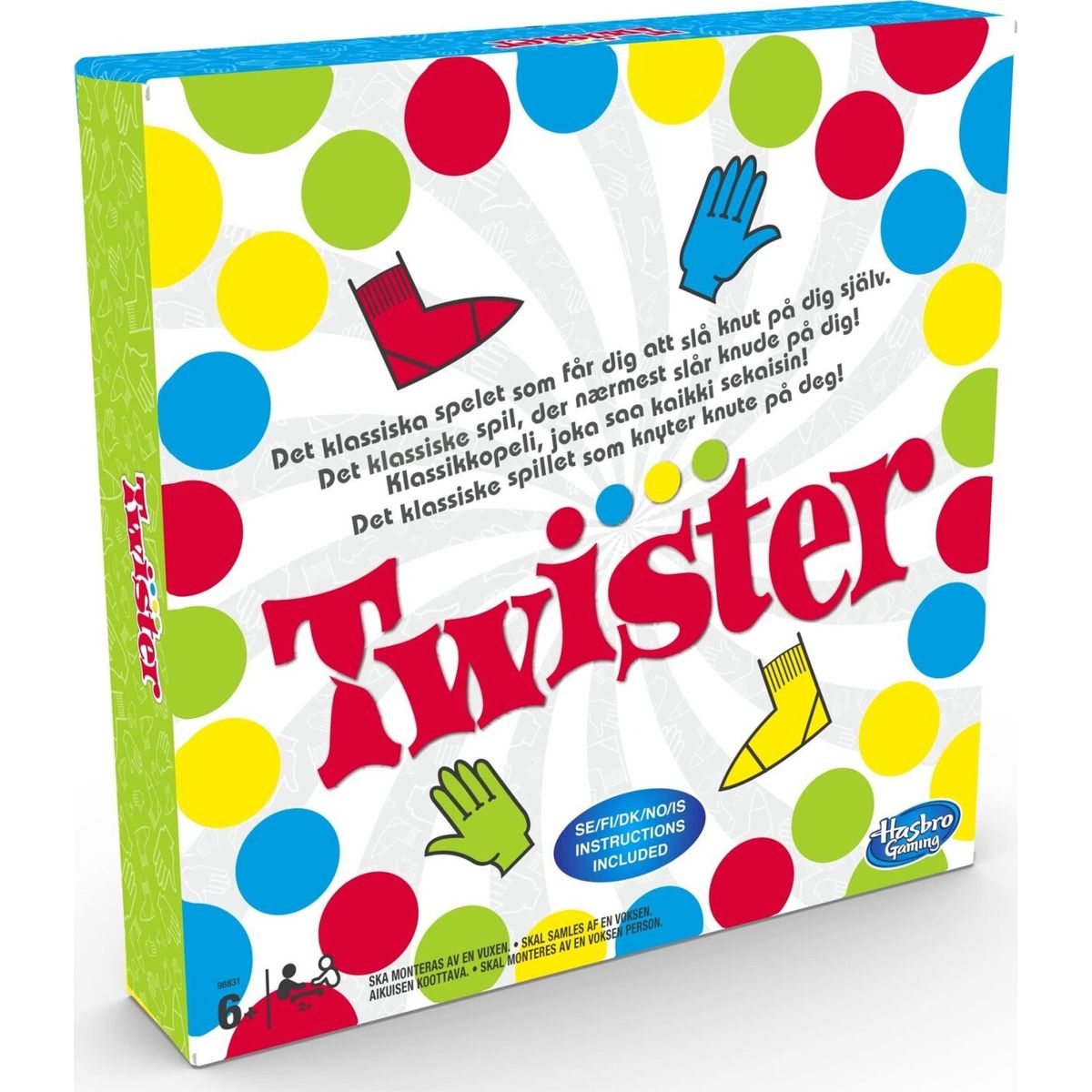 Twister Spil - Refresh 2012