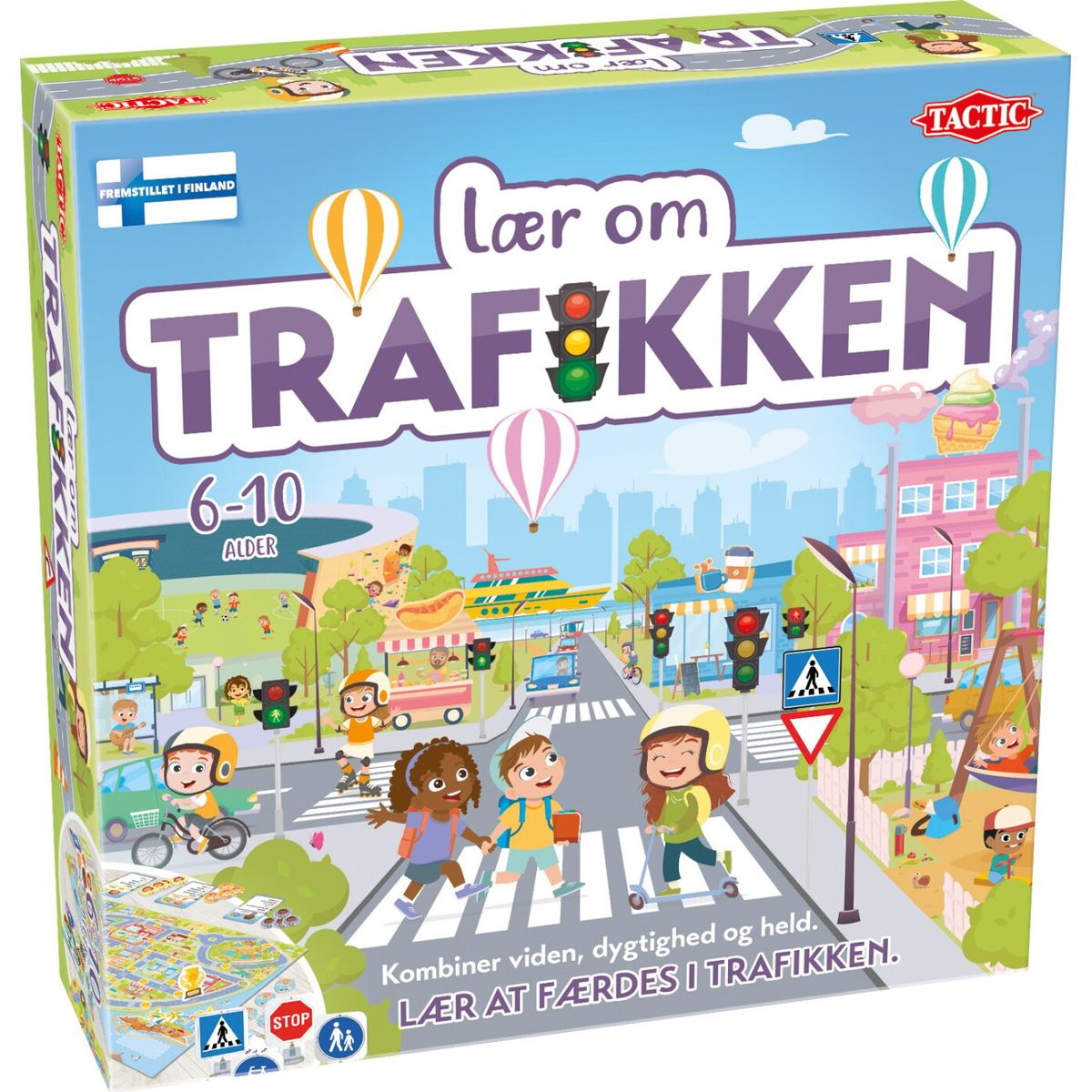 Tactic Games - Lær Om Trafikken Børnespil - Dansk