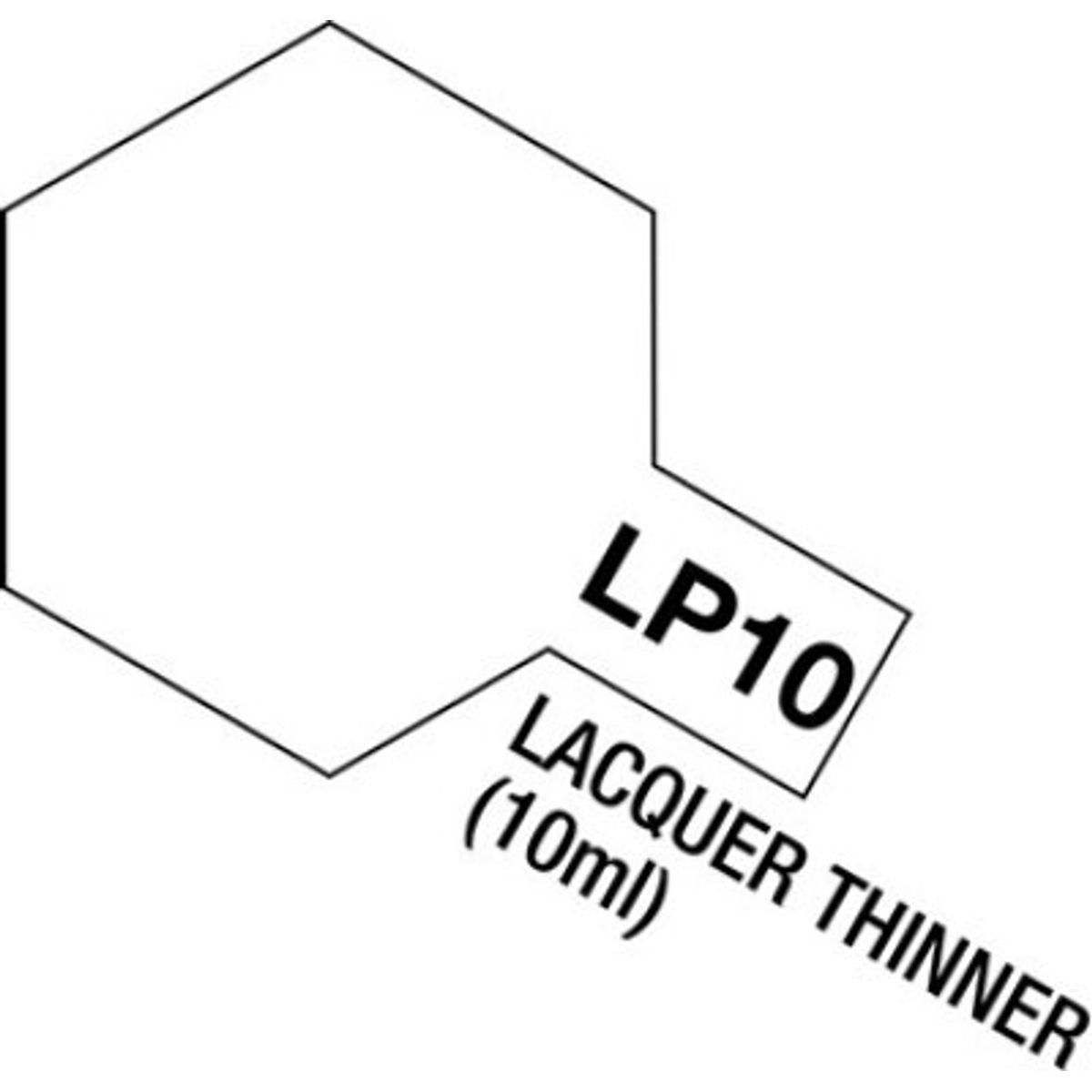 Tamiya - Lacquer Paint - Lp-10 Lacquer Thinner - 82110