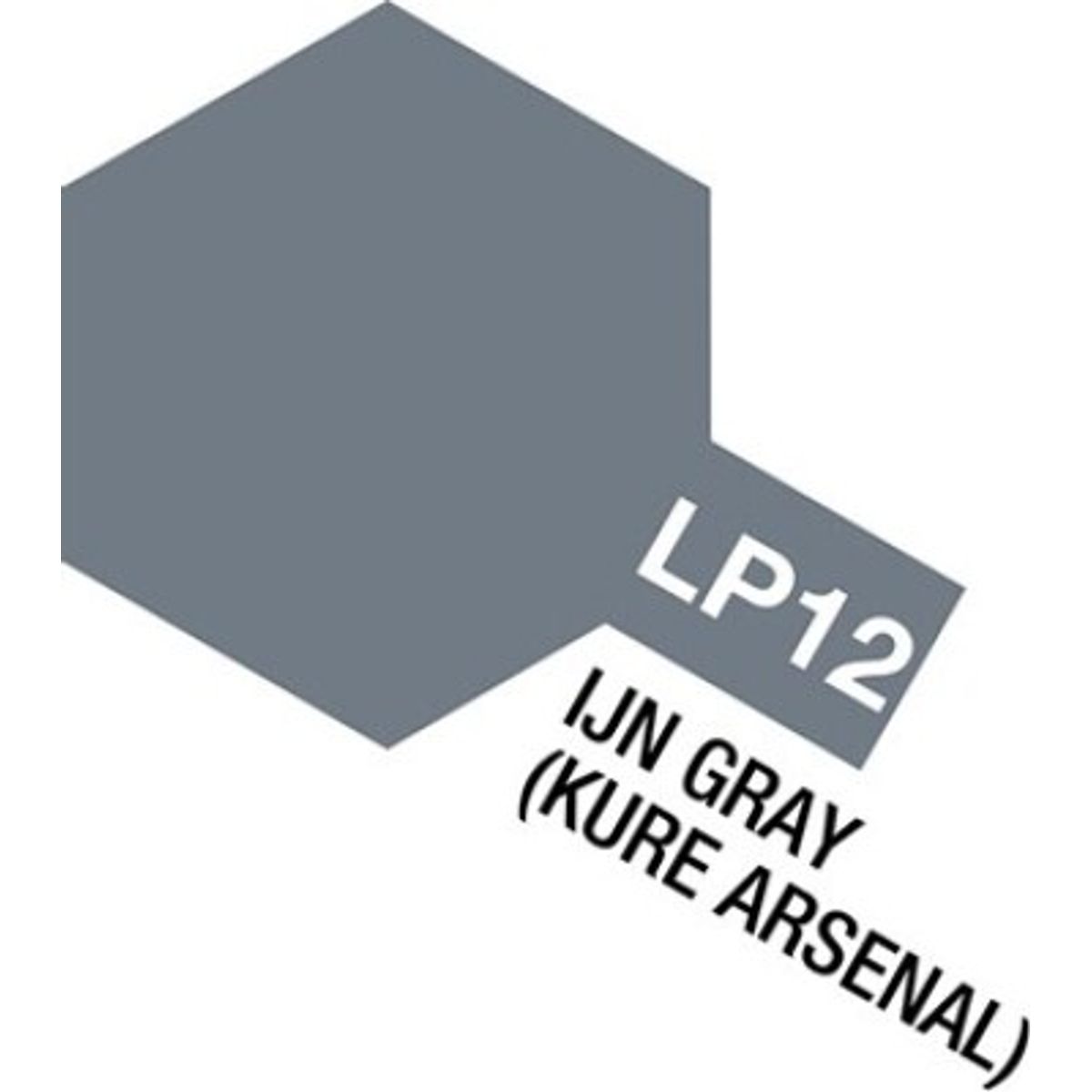 Tamiya - Lacquer Paint - Lp-12 Ijn Gray Kure Arsenal - 82112