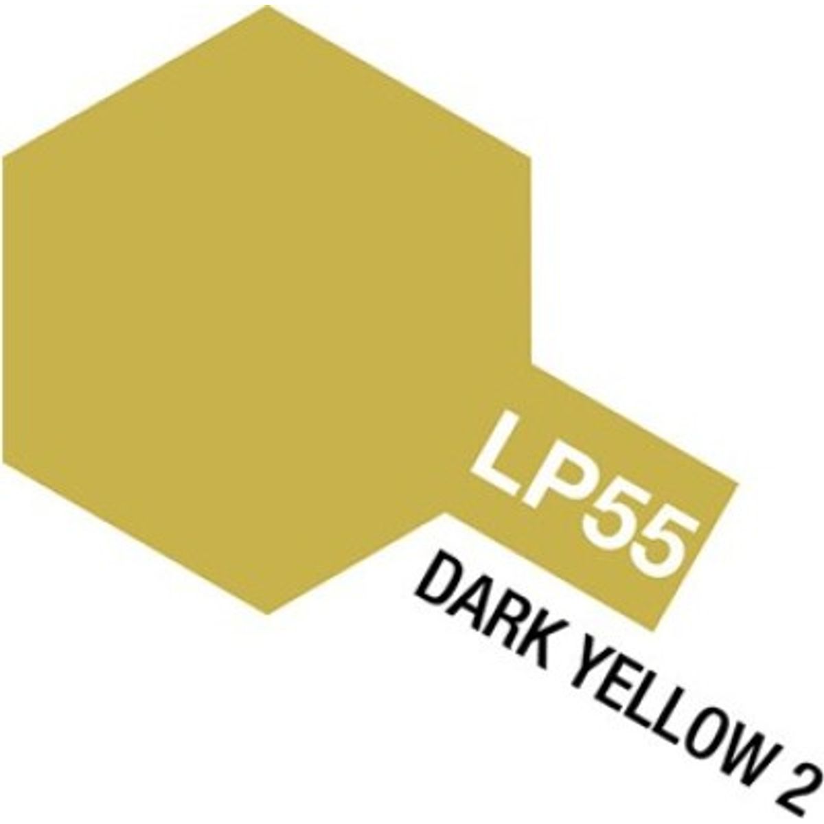 Tamiya - Lacquer Paint - Lp-55 Dark Yellow 2 Flat - 82155