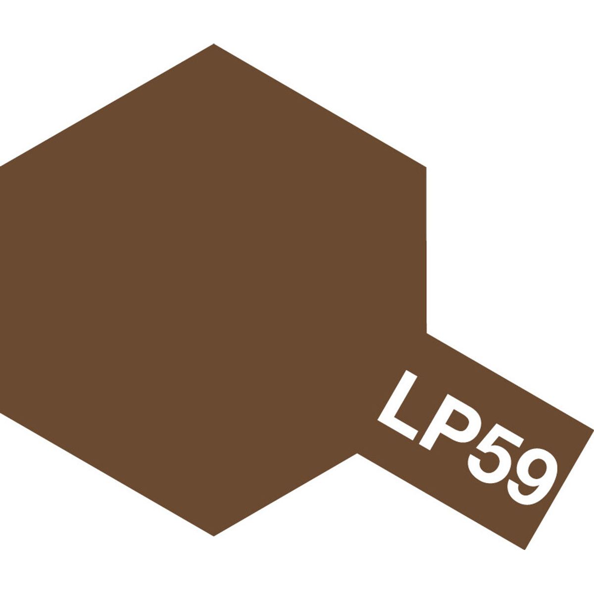 Tamiya - Lacquer Paint - Lp-59 Nato Brown Flat - 82159