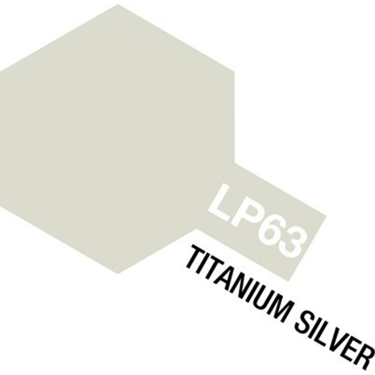 Tamiya - Lacquer Paint - Lp-63 Titanium Silver Metallic Gloss - 82163