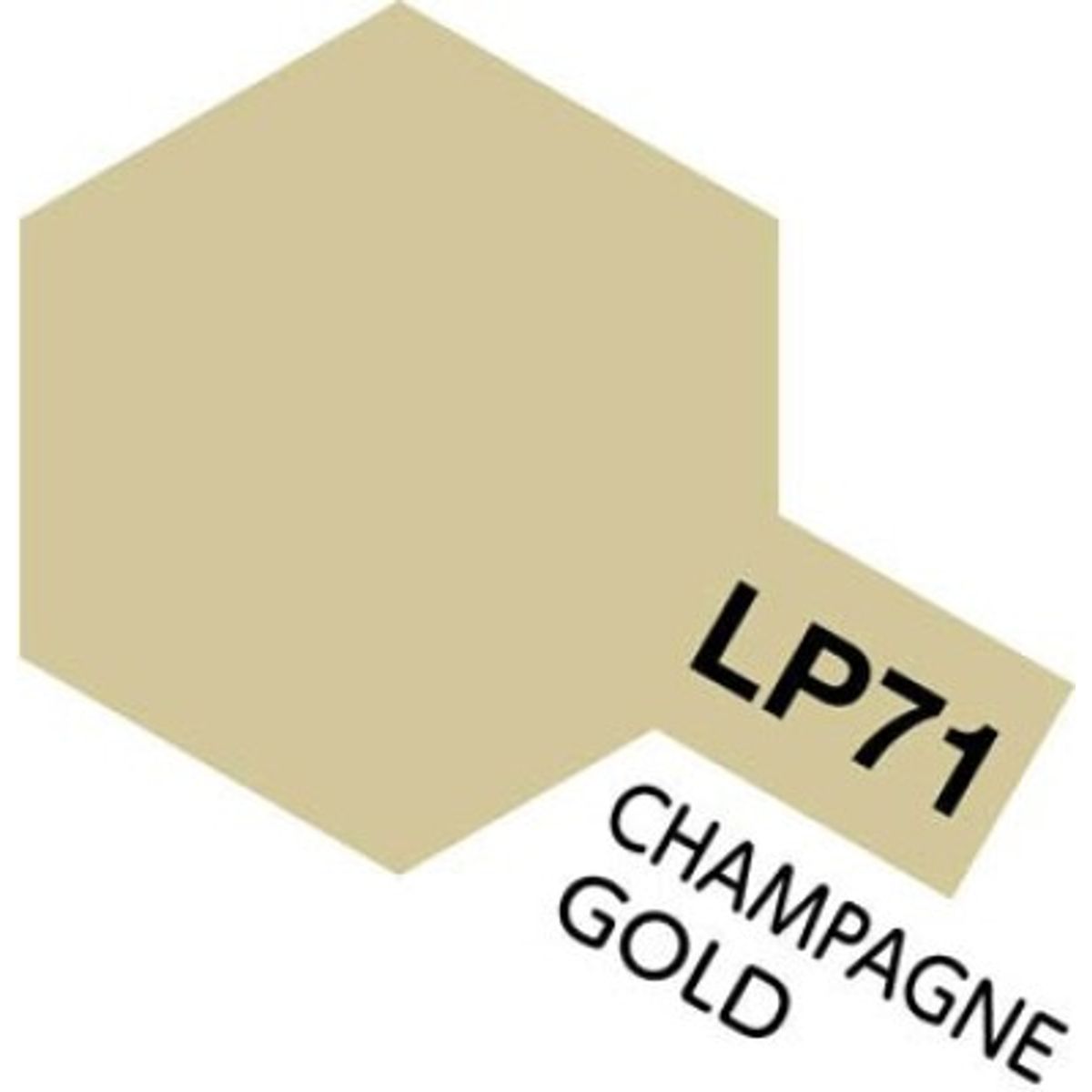 Tamiya - Lacquer Paint - Lp-71 Champagne Gold Gloss - 82171