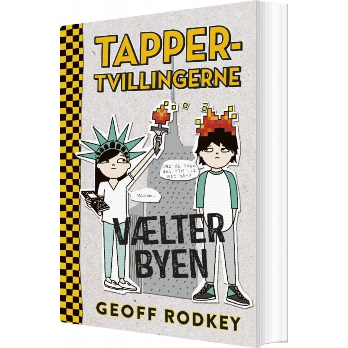 Tapper-tvillingerne Vælter Byen 2 - Geoff Rodkey - Bog