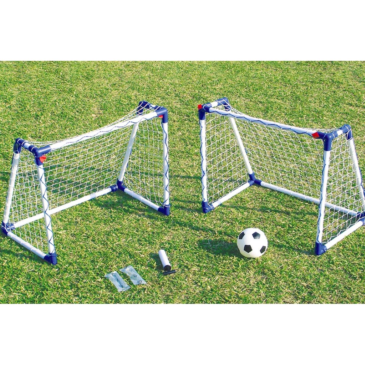 Target Sport - Fodboldmål Til Haven - Børn - 74x60 Cm - 2 Stk