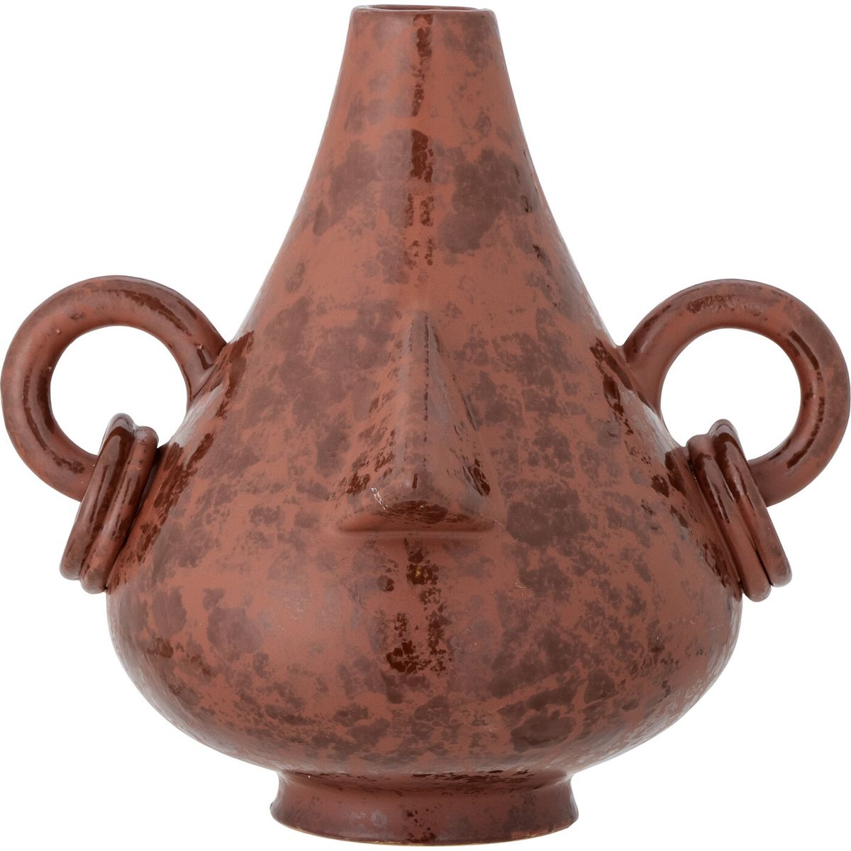 Bloomingville - Tarun Deko Vase - Brun - Stentøj - H 35,5 Cm