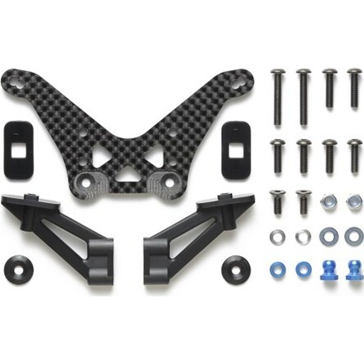 Td4/td2 Carbon Damper Stay (rear) - 22061 - Tamiya