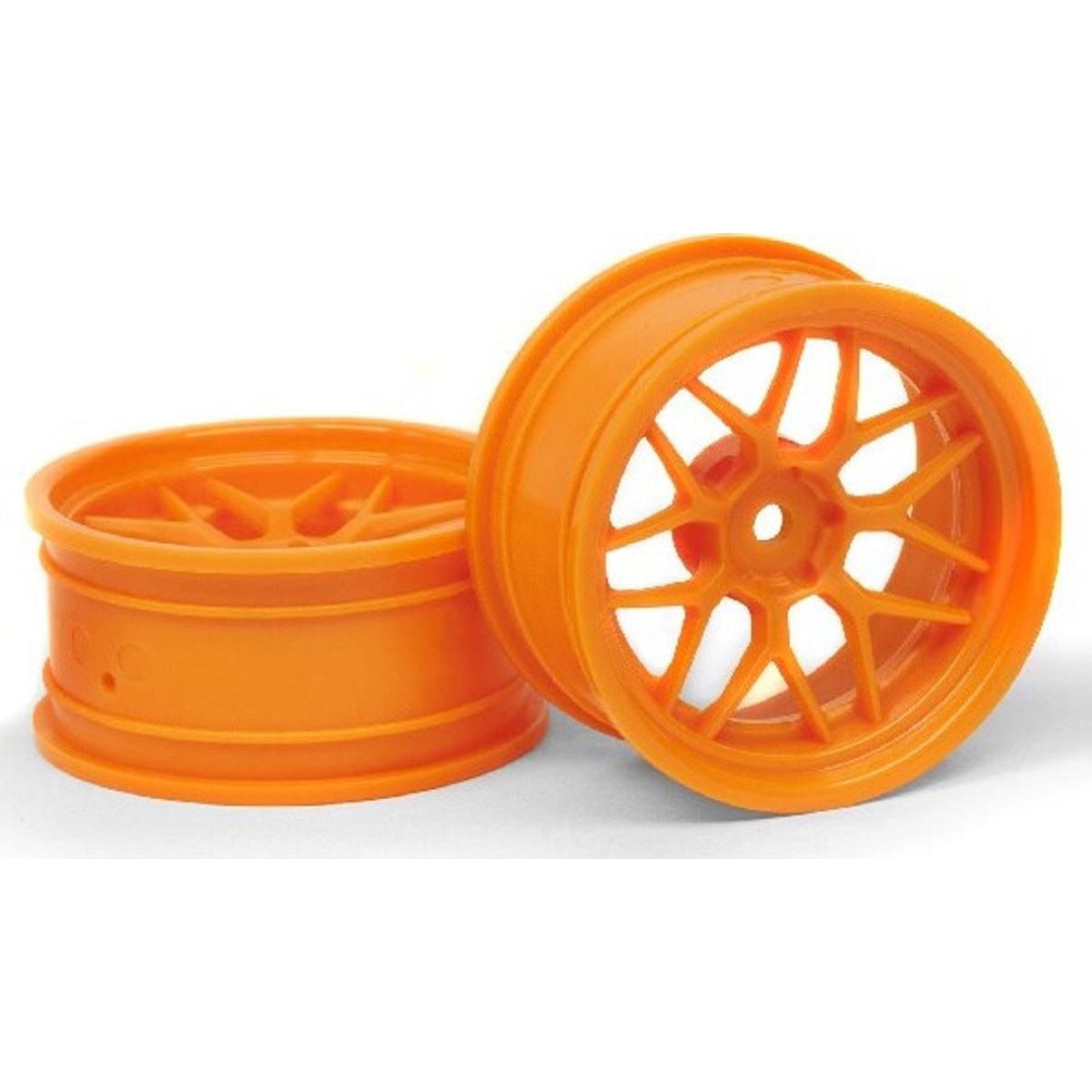 Tech 7 Wheel Orange (6mm/2pcs) - Hp120250 - Hpi Racing