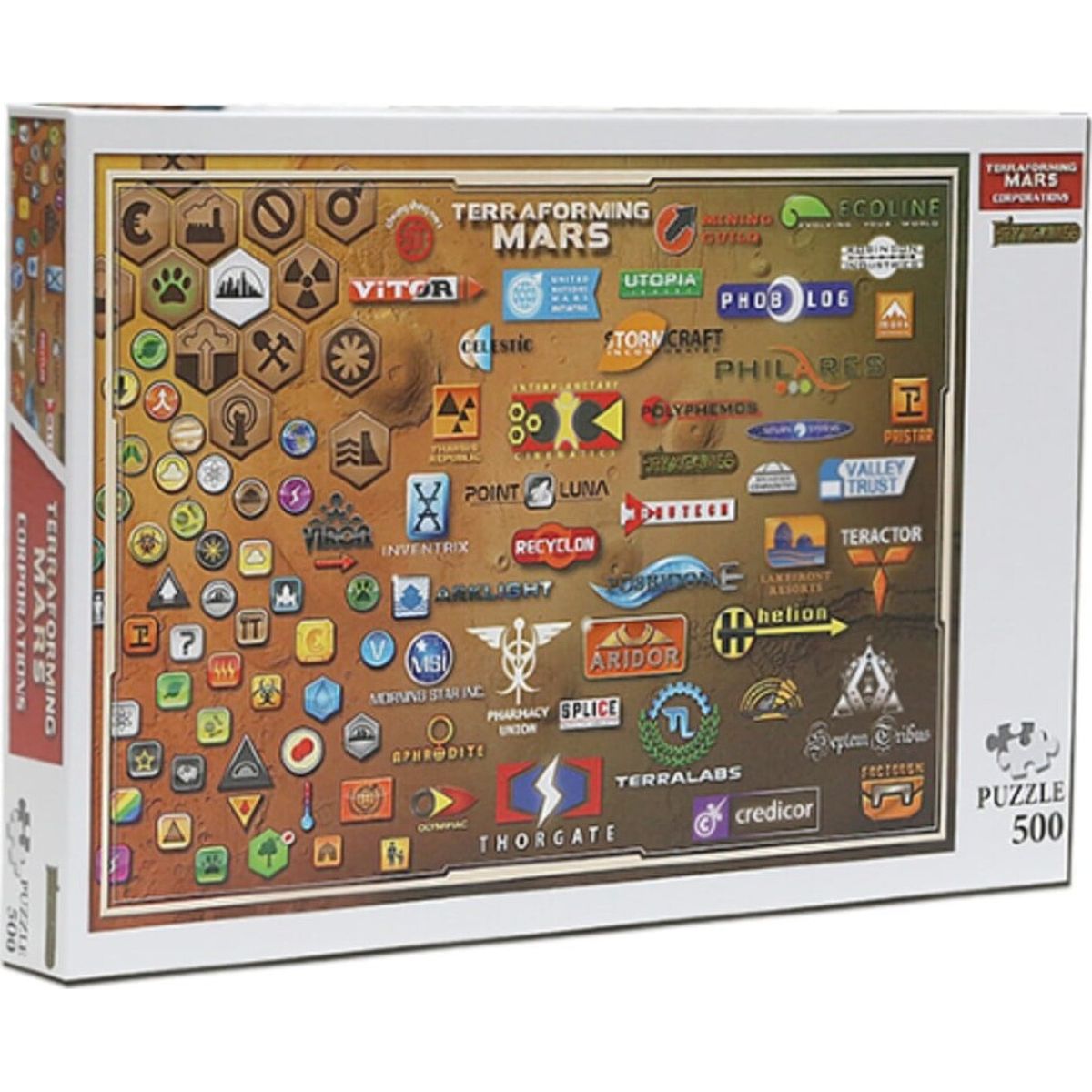 Terraforming Mars - Puzzle Logos (500 Pieces) (fry2220)