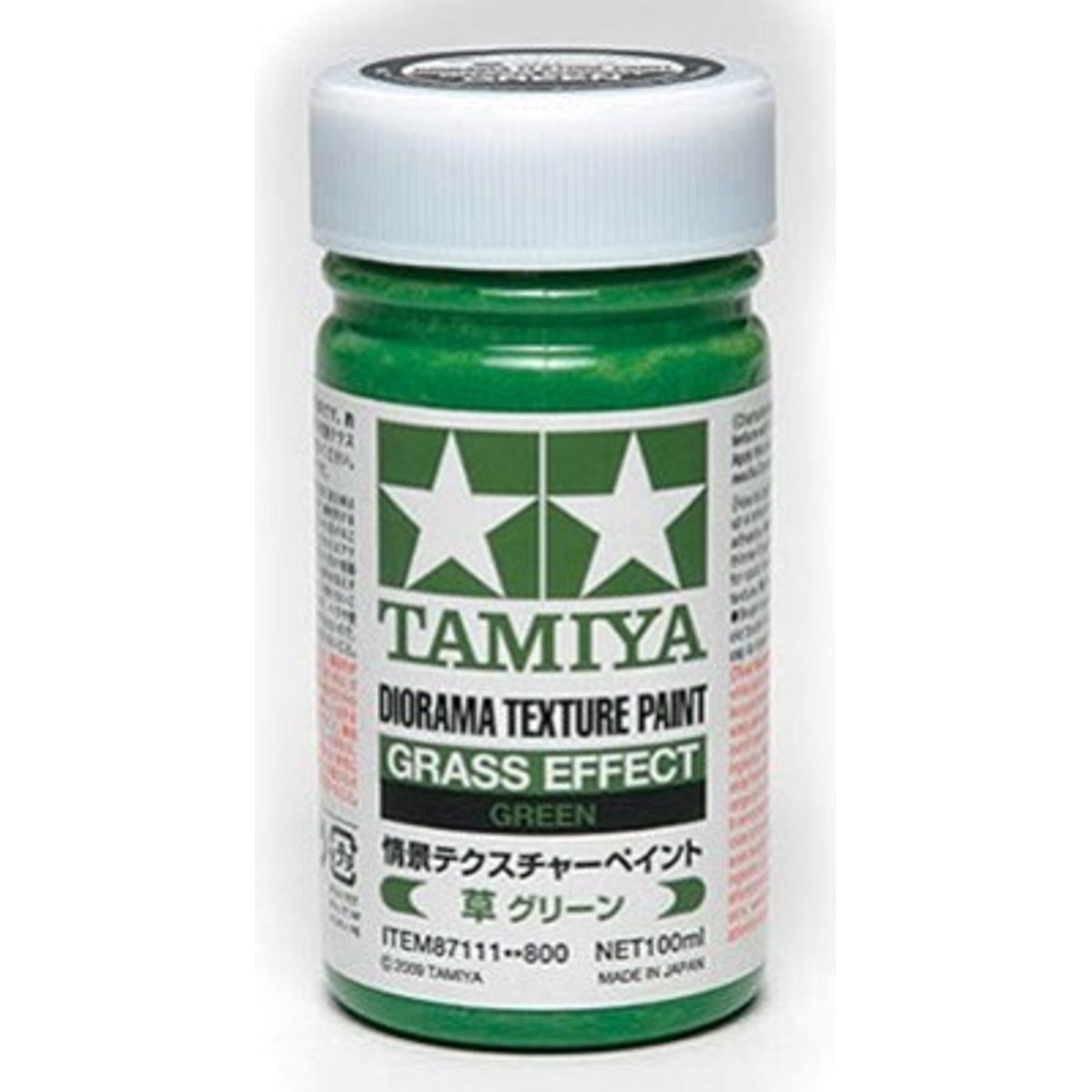 Tamiya - Diorama Texture Paint Grass - Green 100 Ml - 87111