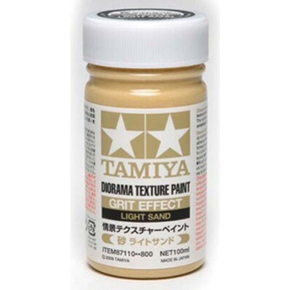 Tamiya - Diorama Texture Paint Grit - Light Sand 100 Ml - 87110