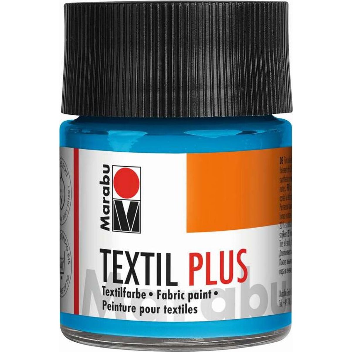 Tekstil Maling - Lys Blå - Textil Plus - 50 Ml - Marabu