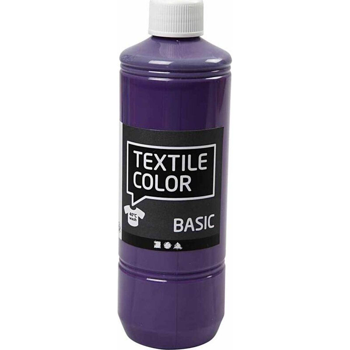 Tekstilmaling - Textile Color Basic - Lavendel 500 Ml