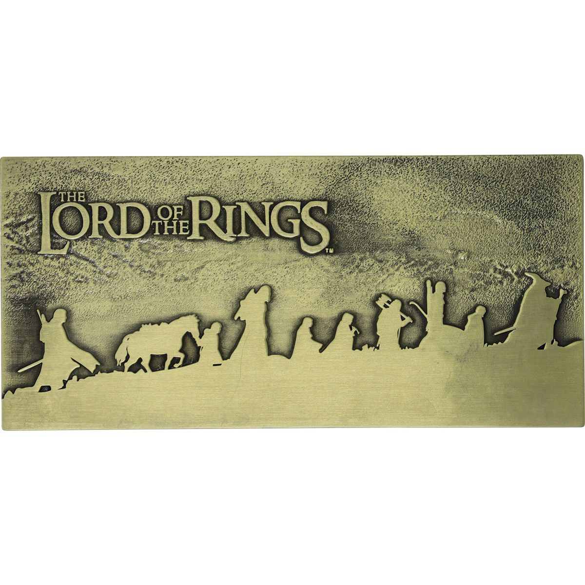 The Lord Of The Rings Limited Edition The Fellowship Plaque