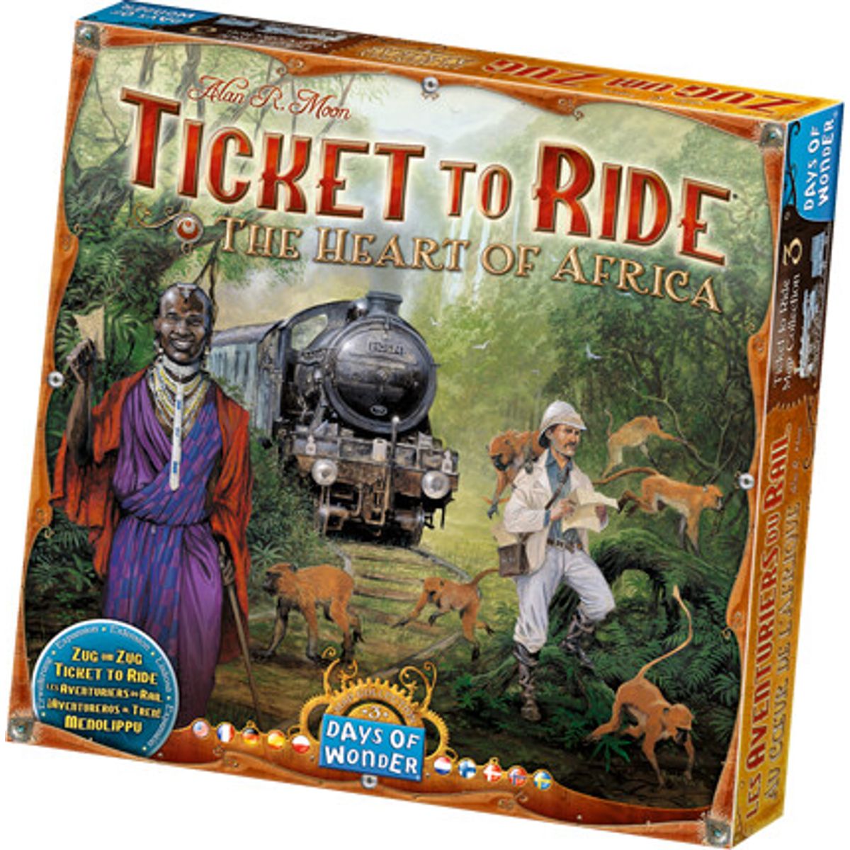 Ticket To Ride: The Heart Of Africa - Brætspil