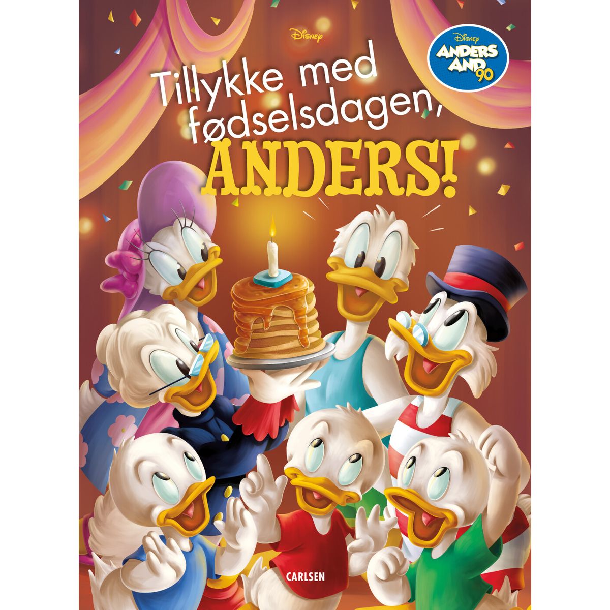 Tillykke Med Fødselsdagen, Anders! - Disney - Bog