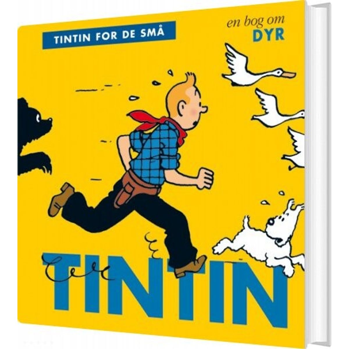 Tintin For De Små: En Bog Om Dyr - Hergé - Bog