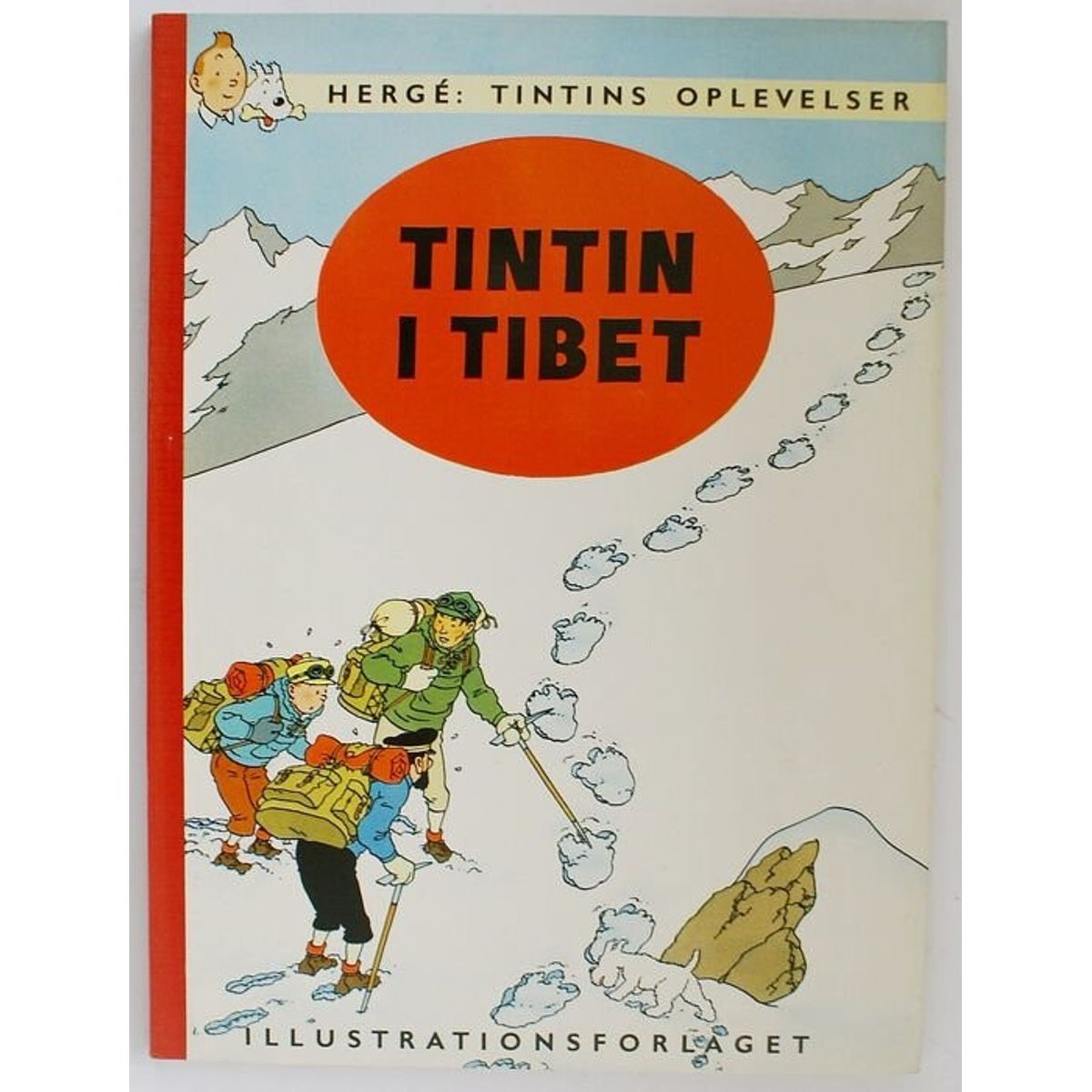 Tintins Oplevelser: Tintin I Tibet - Retroudgave - Hergé - Tegneserie