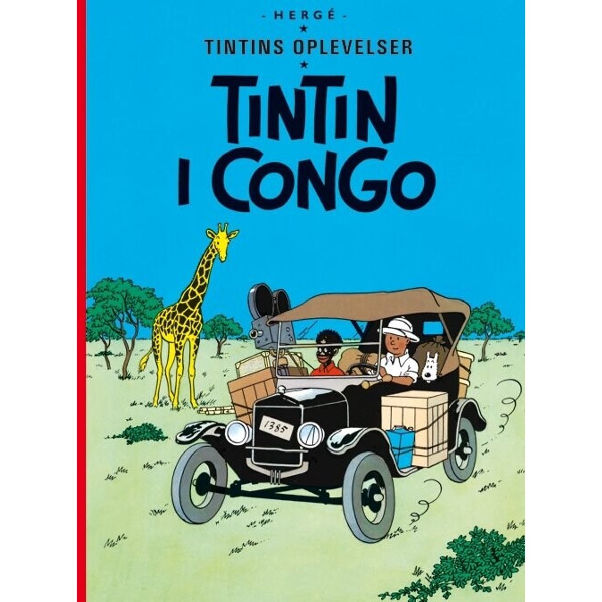 Tintins Oplevelser: Tintin I Congo - Hergé - Tegneserie