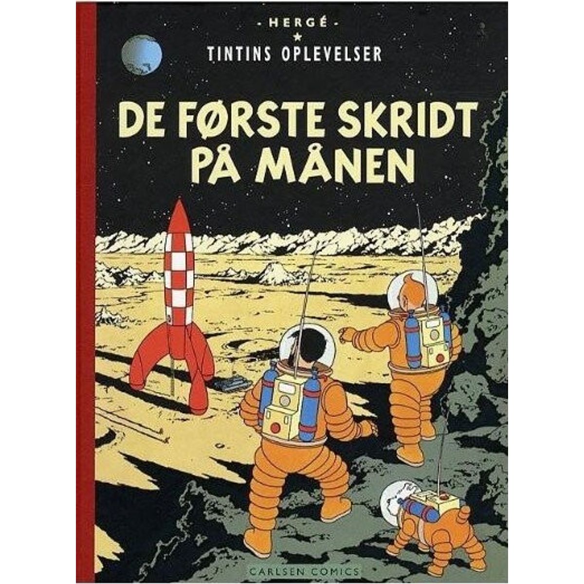 Tintins Oplevelser: De Første Skridt På Månen - Hergé - Tegneserie