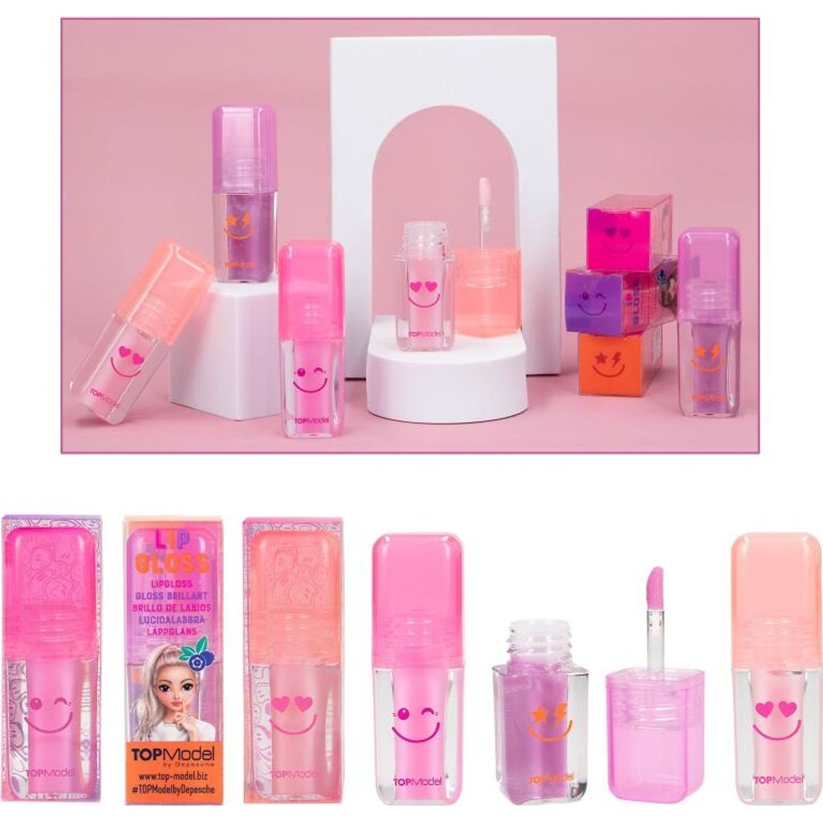 Top Model - Lipgloss - Night Light - Assorteret