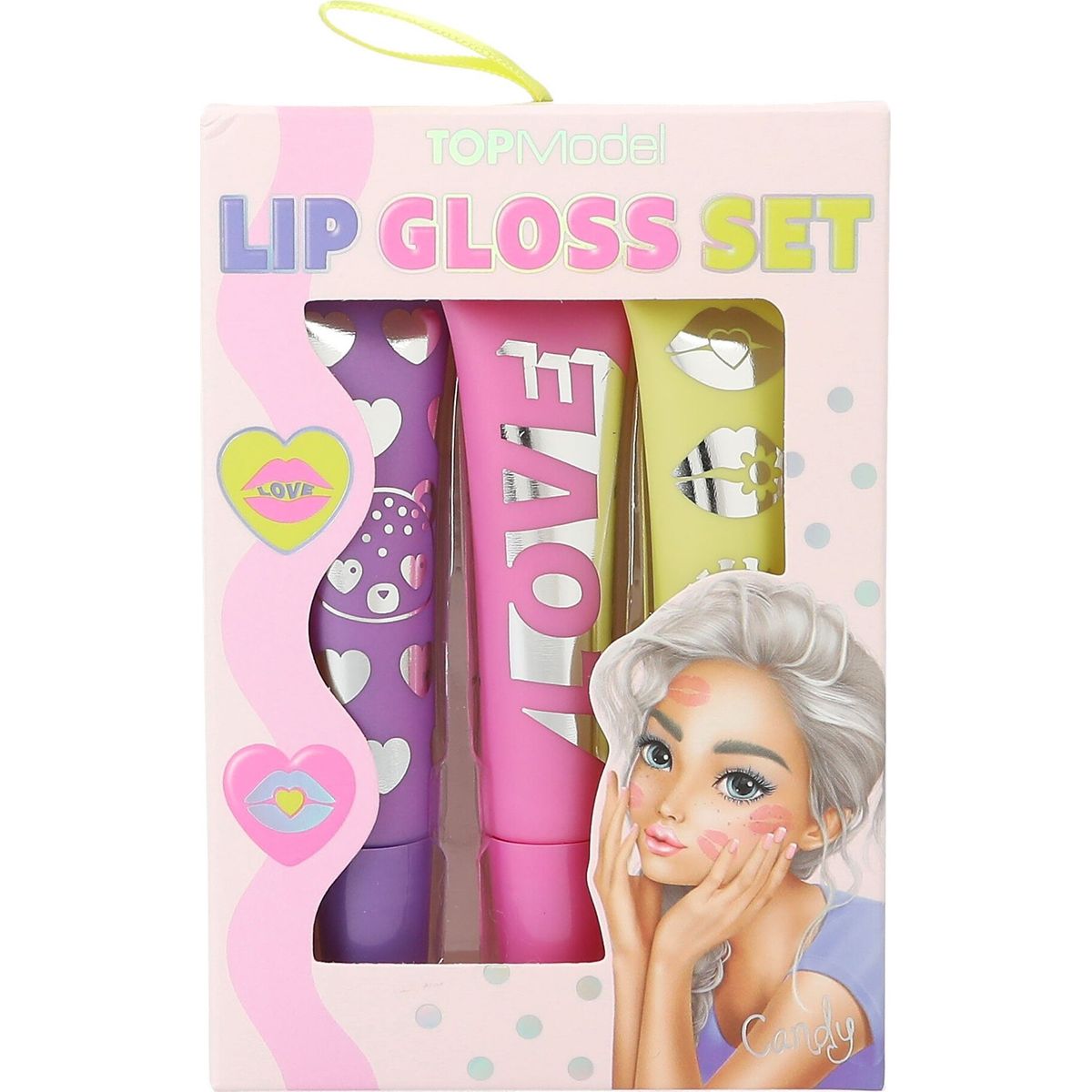 Top Model - Lipgloss Sæt Til Børn - Beauty And Me - 3-pak