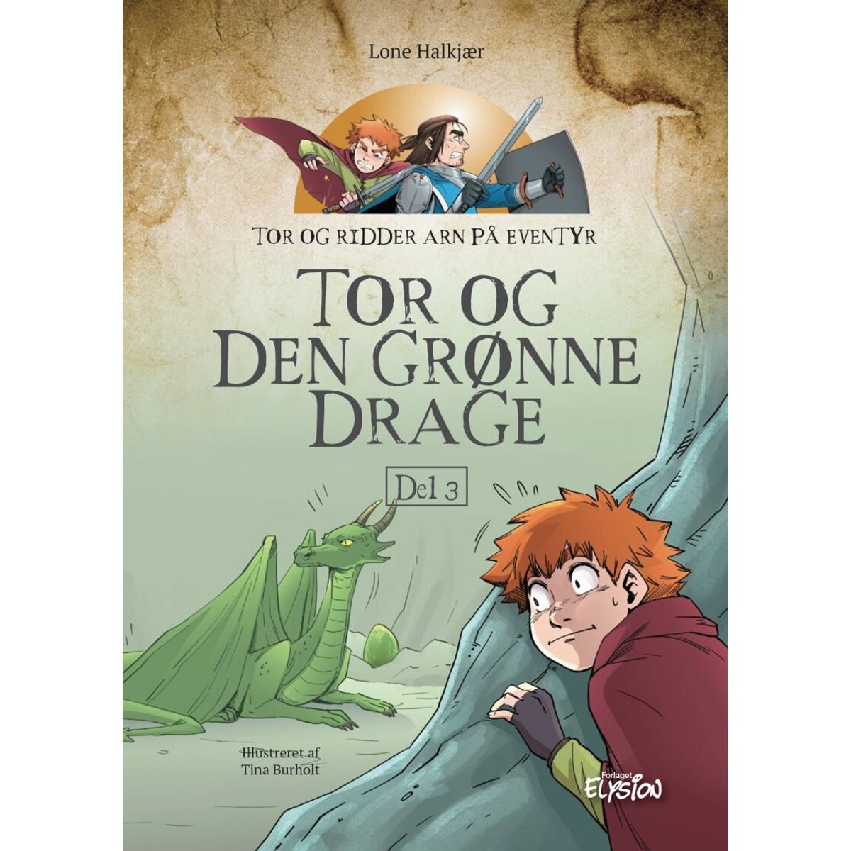 Tor Og Den Grønne Drage - Lone Halkjær - Bog