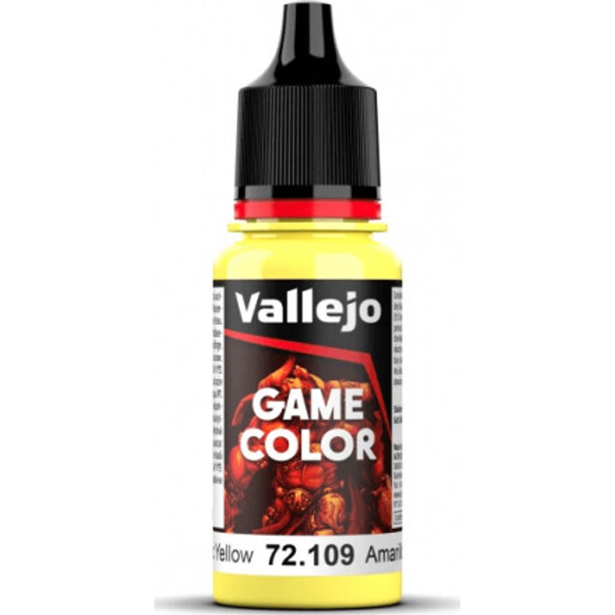 Vallejo - Game Color - Toxic Yellow Mat - 18 Ml - 72109