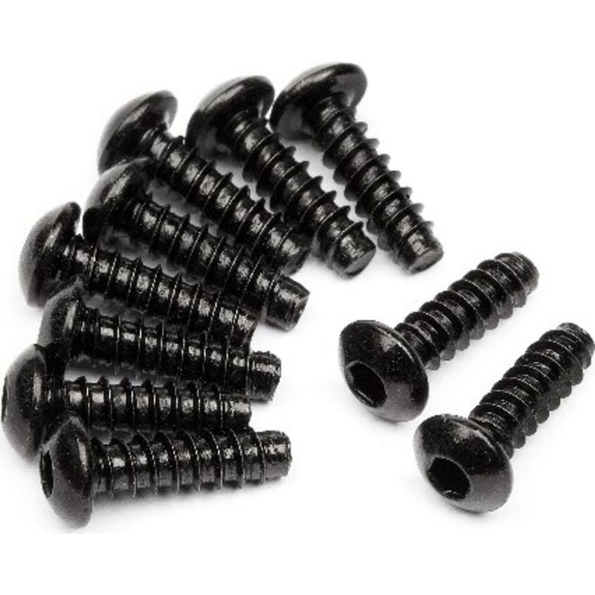 Tp. Button Head Screw M3x10mm (hex Socket/10pcs) - Hp94354 - Hpi Racing