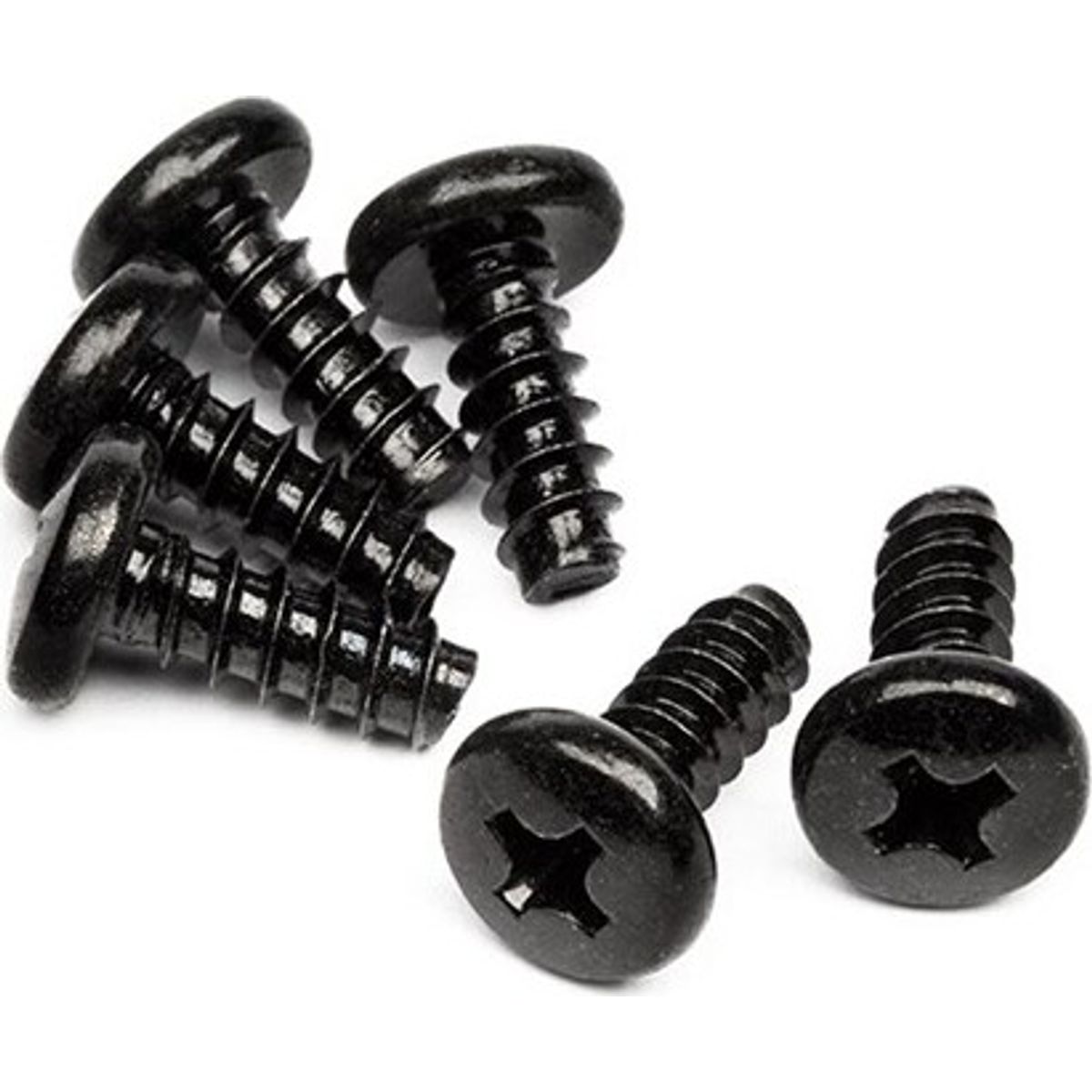 Tp Binder Head Screw M4x10mm (6pcs) - Hpz632 - Hpi Racing