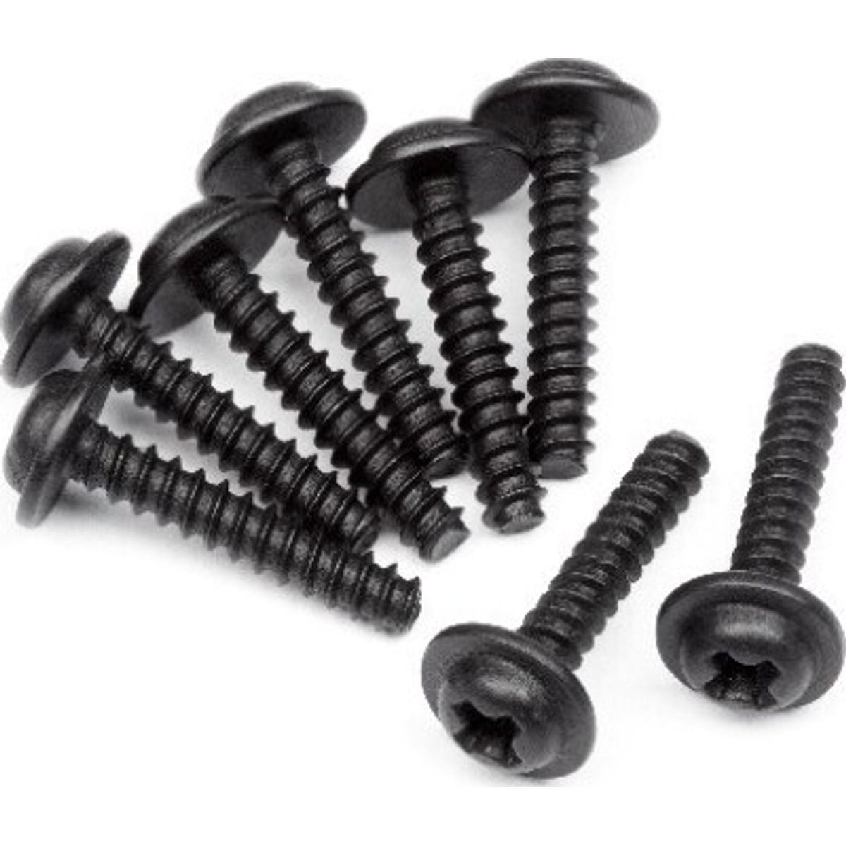 Tp. Flanged Screw M3x15mm (8pcs) - Hp111298 - Hpi Racing