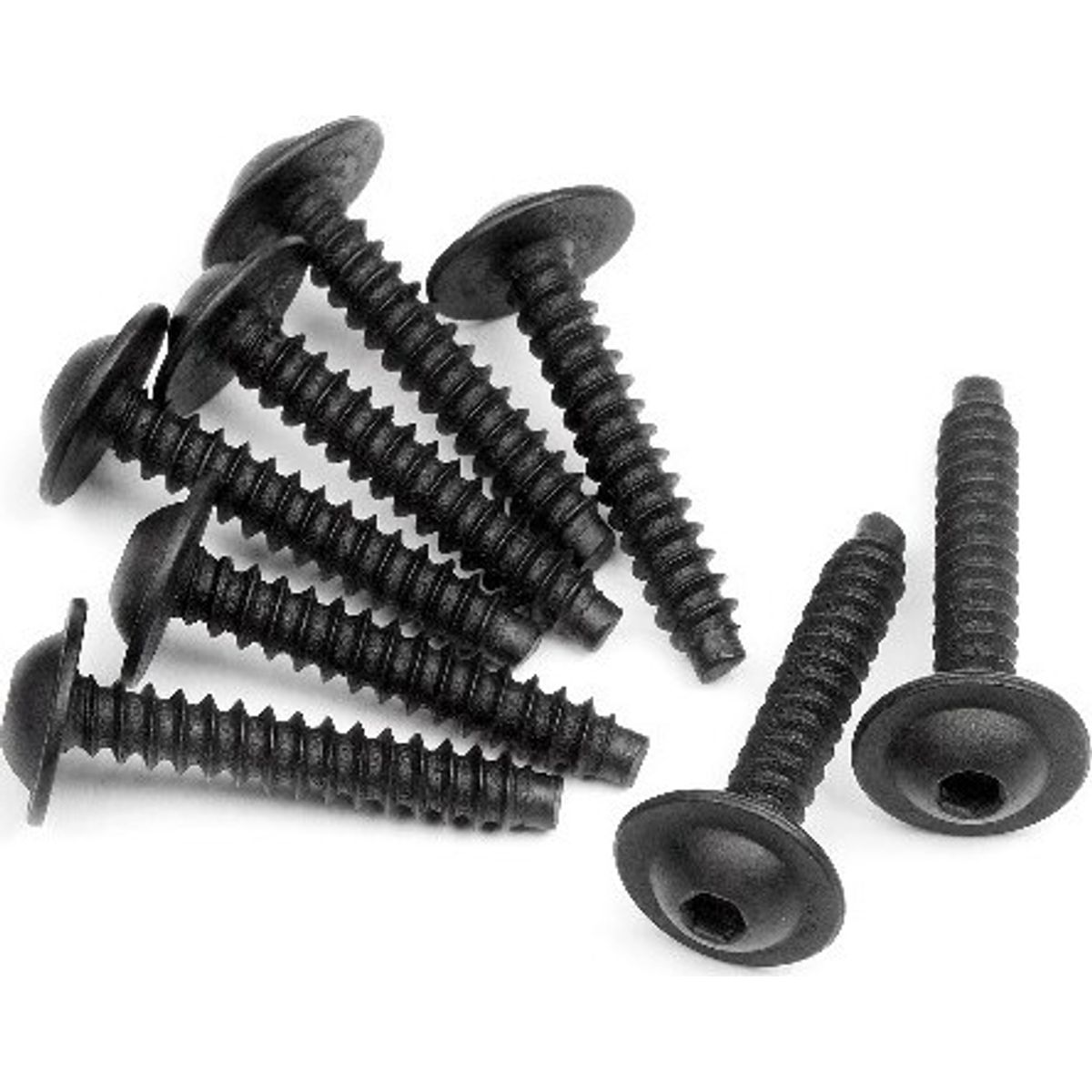 Tp Flanged Screw M3x18mm (hex Socket/8pcs) - Hp103673 - Hpi Racing