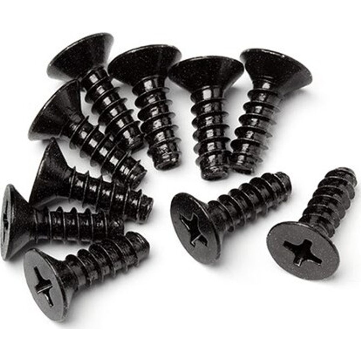 Tp Flat Head Screw M4 X 12mm (10pcs) - Hpz643 - Hpi Racing