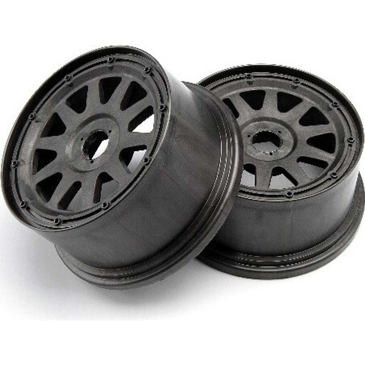 Tr-10 Wheel Gunmetal (120x60mm/-4mm Offset) - Hp104972 - Hpi Racing