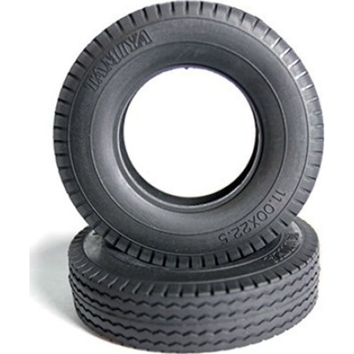 Tamiya - Truck Tires - Lastbil Dæk - Hard - 22 Mm - 2 Stk - 56527