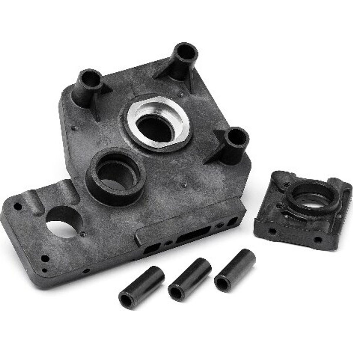 Transmission Mount Set (blackout Mt) - Mv24009 - Maverick Rc