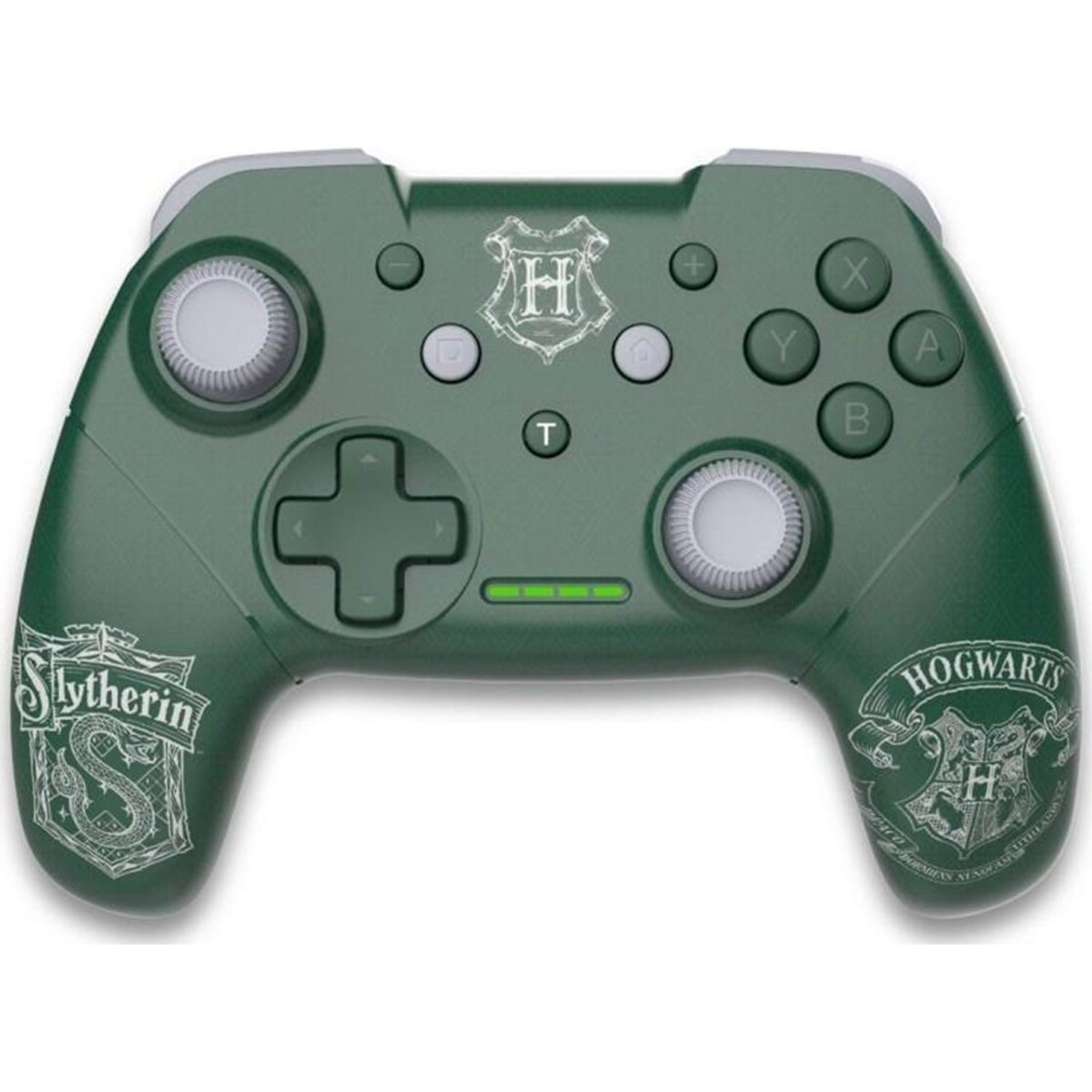 Trade Invaders Harry Potter Wireless Controller Green For Switch With 1m Cable - Slytherin