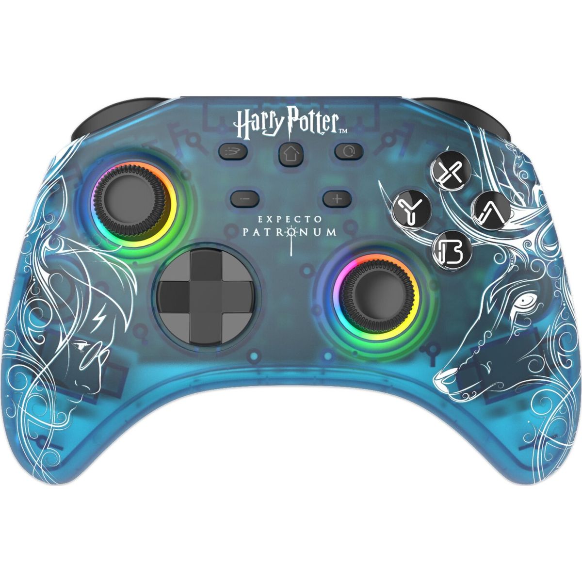 Trade Invaders Harry Potter Expecto Patronum Blue Gamepad Nintendo Switc