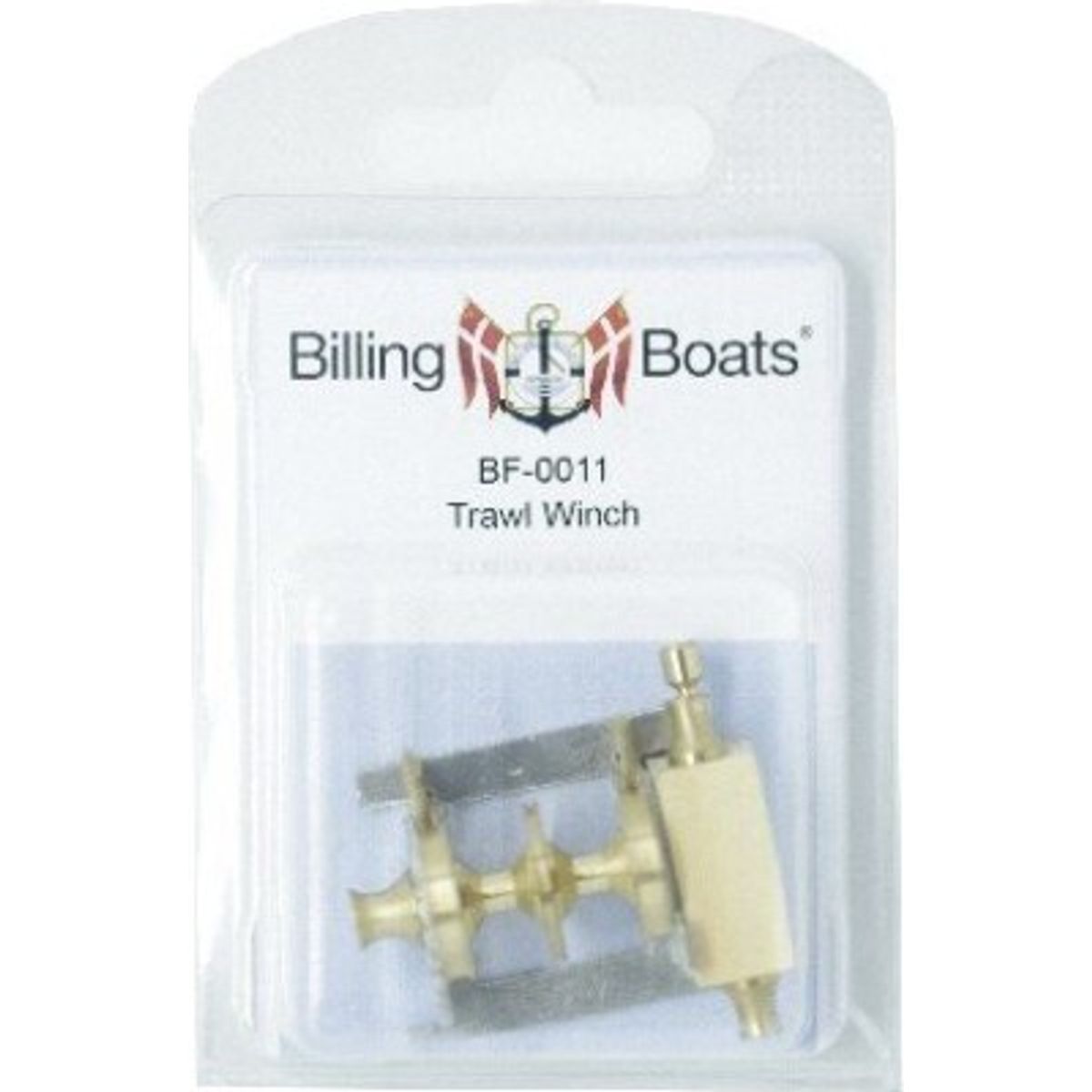 Billing Boats Fittings - Trawlspil - 45 X 40 Mm