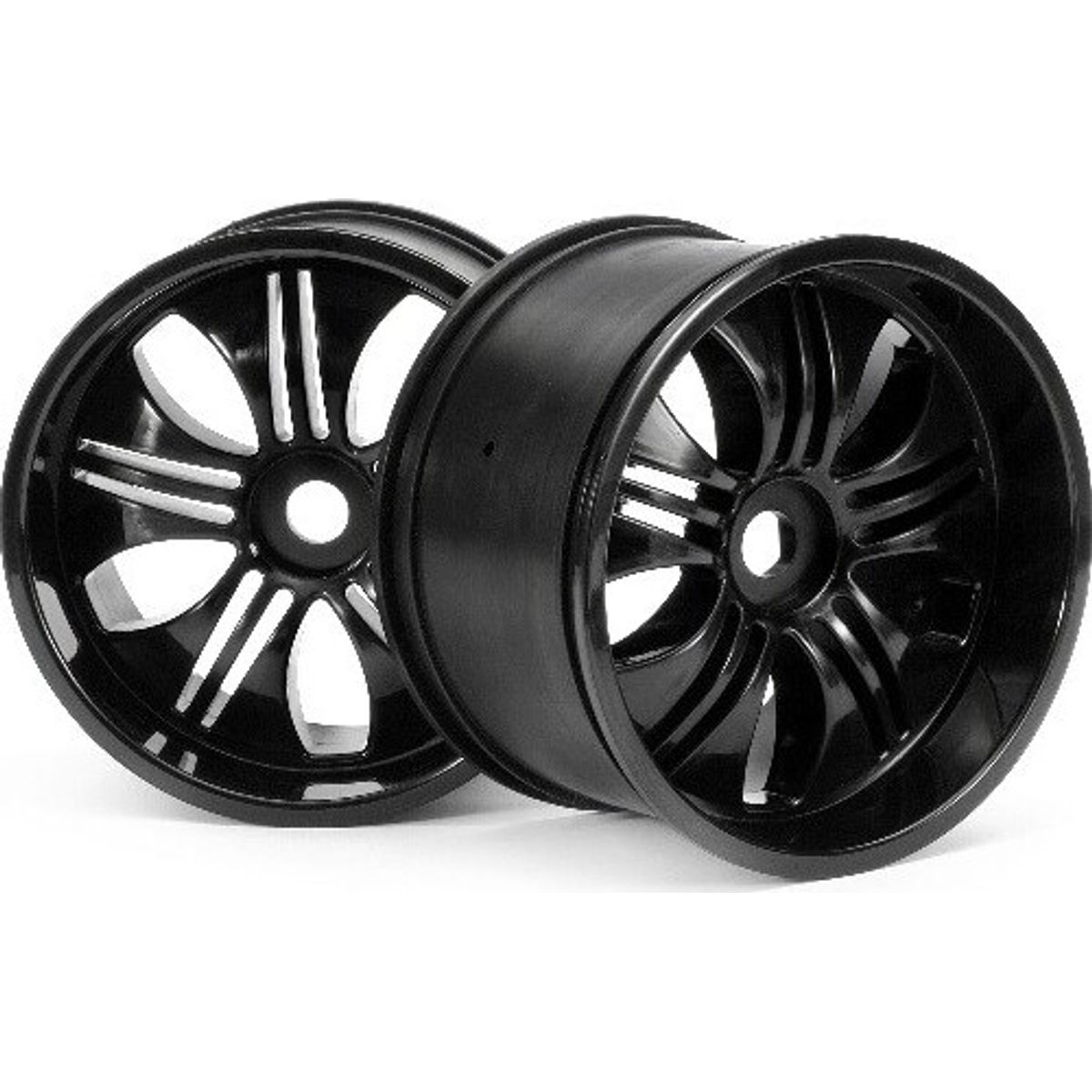 Tremor Wheel Black (115x70mm 7inch/2pcs) - Hp3251 - Hpi Racing