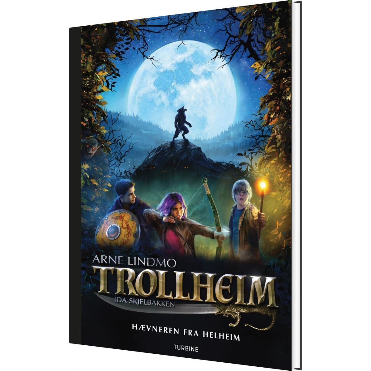 Trollheim - Hævneren Fra Helheim - Arne Lindmo - Bog