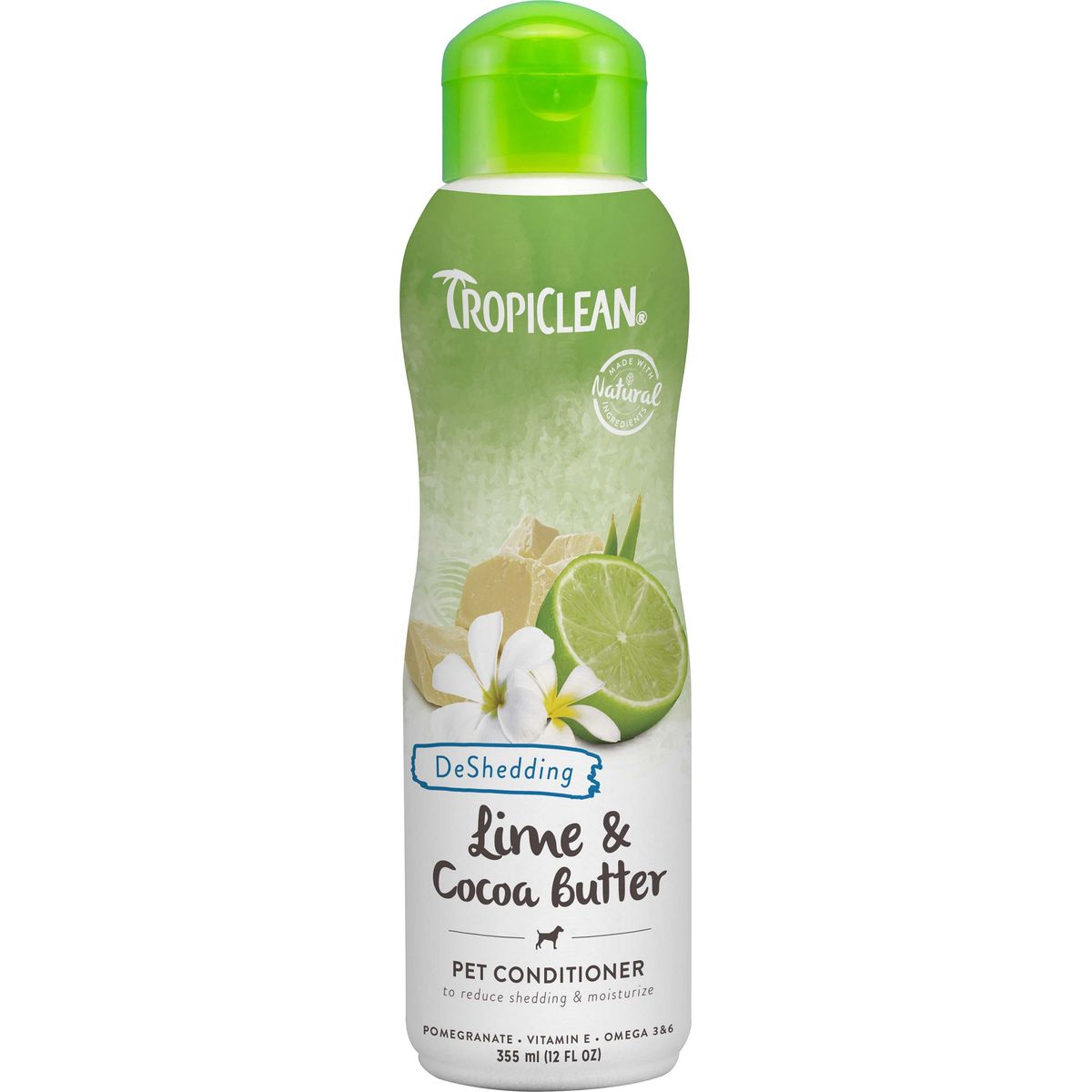 Tropiclean - Pet Conditioner - Lime & Cocoa Butter 355 Ml