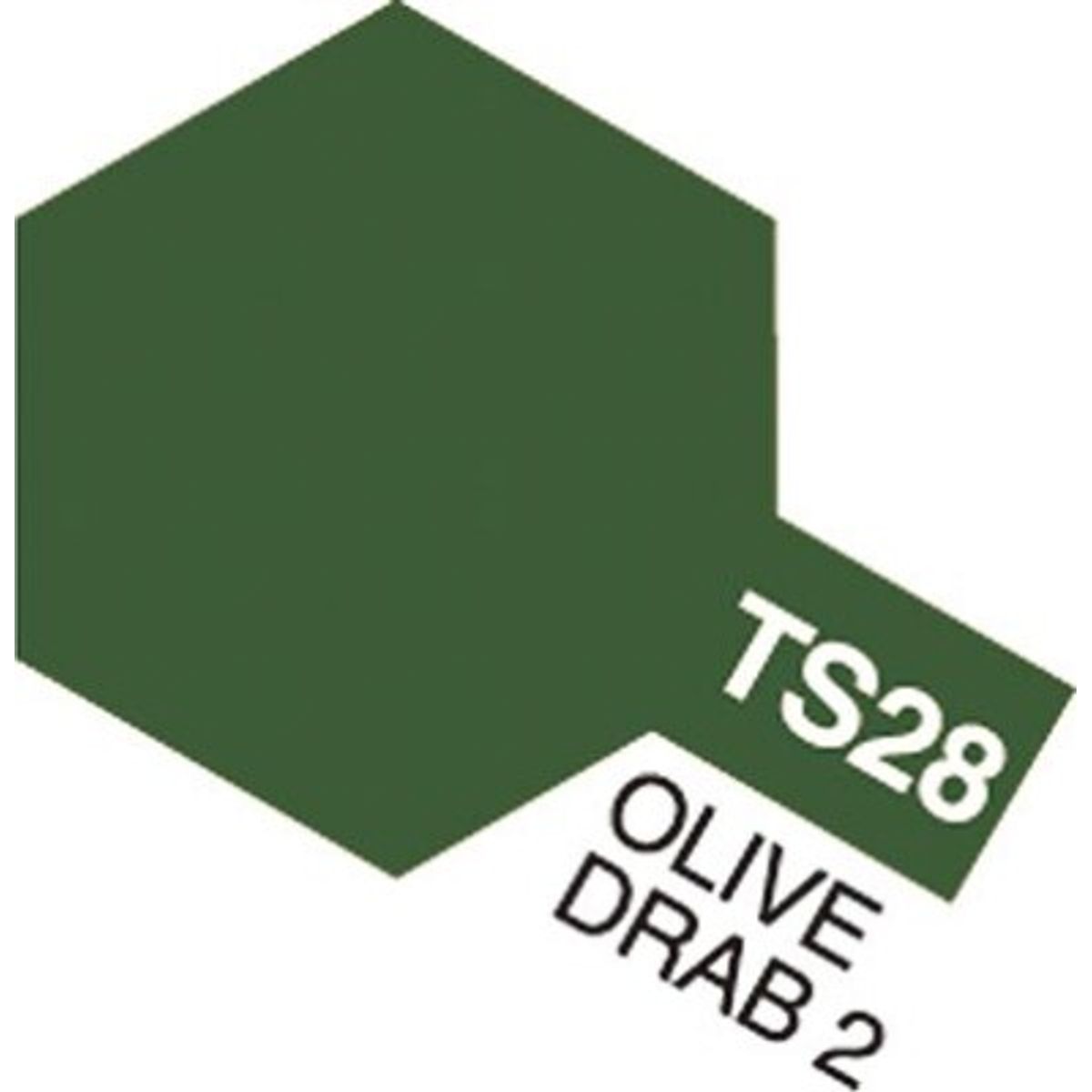 Tamiya Spraymaling - Ts-28 Olive Drab 2 Flat - 85028