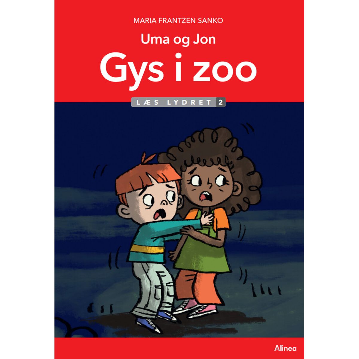 Uma Og Jon - Gys I Zoo, Læs Lydret 2 - Maria Frantzen Sanko - Bog