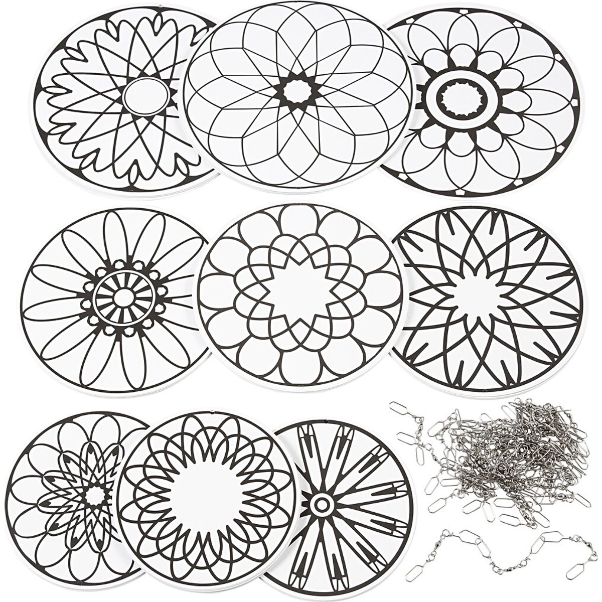 Uro Med Print - ø 12+15+18 Cm - 300 G - 20 Sæt