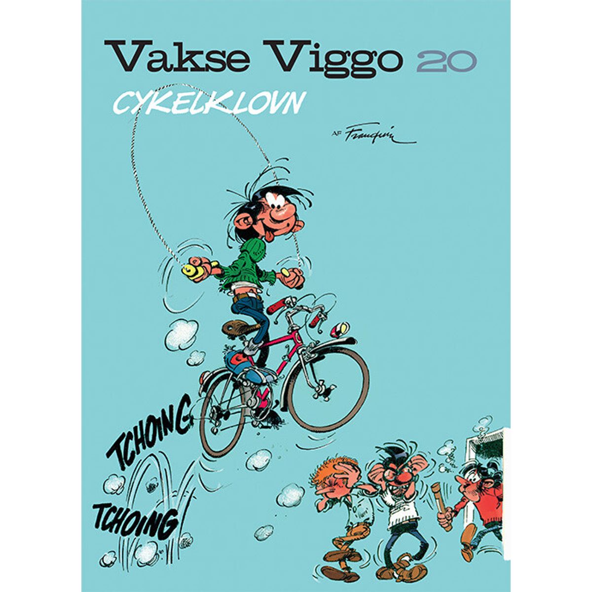 Vakse Viggo 20: Cykelklovn - Franquin - Tegneserie