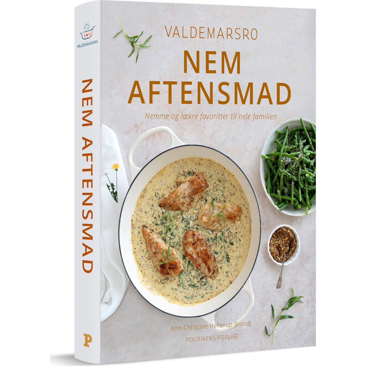 Valdemarsro - Nem Aftensmad - Ann-christine Hellerup Brandt - Bog