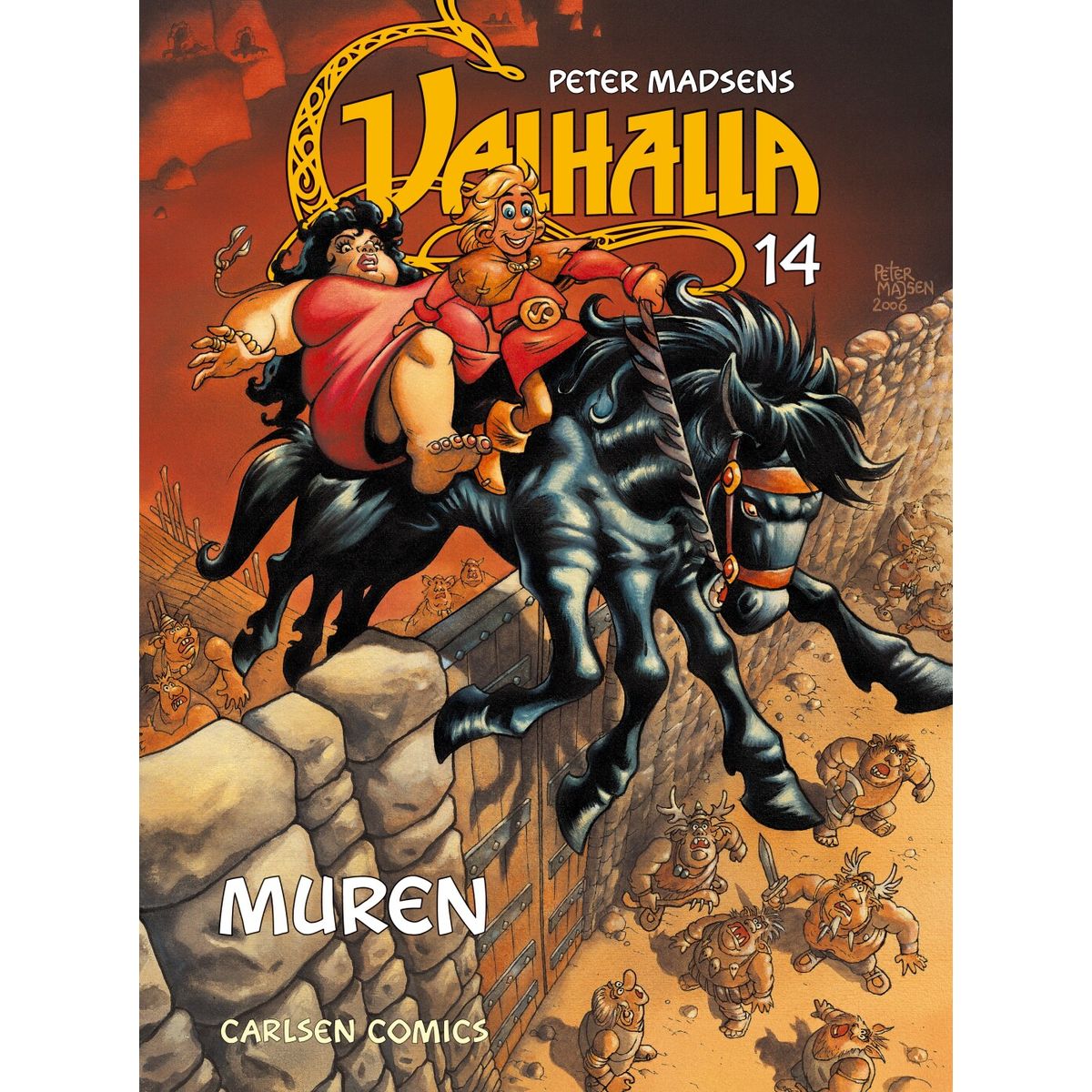 Valhalla 14: Muren - Per Vadmand - Tegneserie