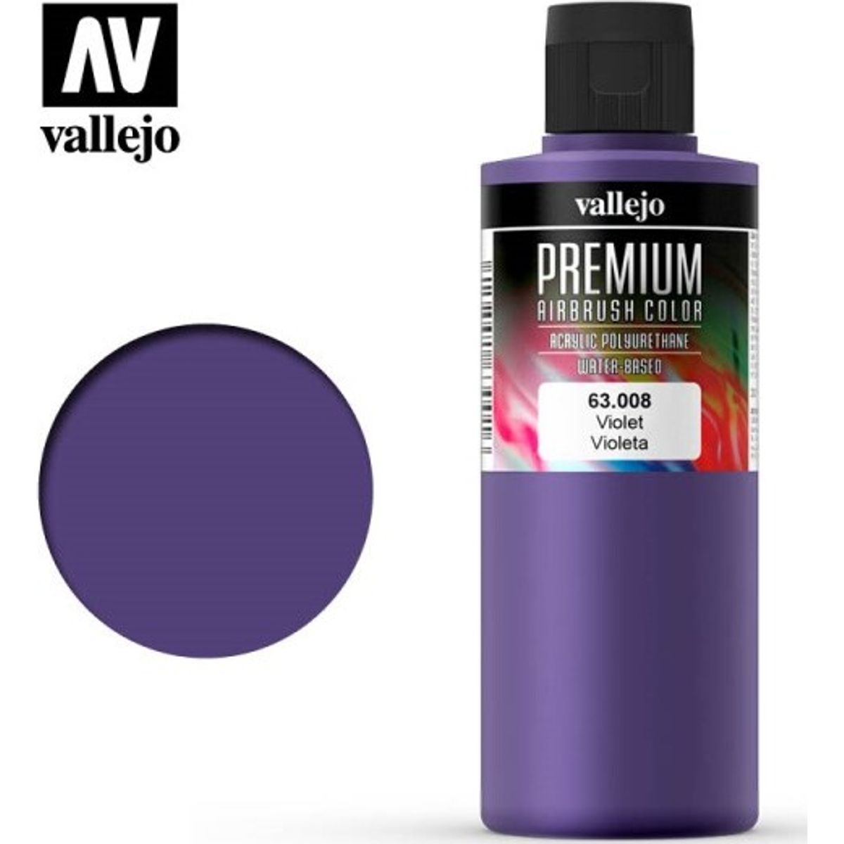 Vallejo - Premium Airbrush Maling - Violet 200 Ml